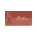 Search for gender neutral return address labels Minimalist
