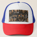 Search for retro circle hats Illustration