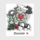 Search for animal skeleton stickers Rabbit