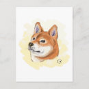 Recherche de inus shiba cartes postales Chien