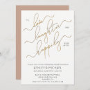 Recherche de brown invitations Chic