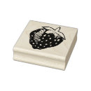 Search for fruit rubber stamps Strawberries