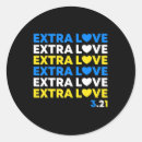 Search for down syndrome awareness stickers T21