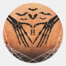 Search for skeleton hand stickers Black