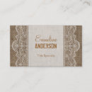 Recherche de rustique mariage cartes visite Élégant