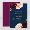 Search for marsala and navy wedding invitations Flowers