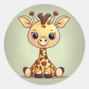 Search for animal giraffe spot stickers Cute