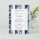Search for denim and white invitations Blue