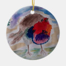 Search for robin ornaments Red