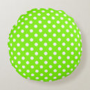 Recherche de pois blanc vert coussins Tendance