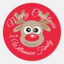 Search for rudolph stickers Red nose