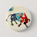 Search for bulls buttons Illustration