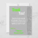 Search for grey damask thank you cards Lace