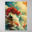 Recherche de rouge dragon posters Asiatique