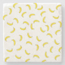 Recherche de banane dessous de verres Jaune