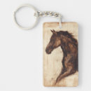 Search for equestrian keychains Brown horse
