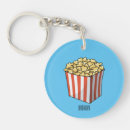 Search for popcorn round keychains Popped corn
