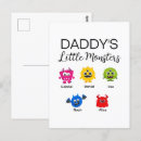 Search for funny monsters postcards Trick or treat