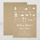 Recherche de kraft bridal shower invitations Moderne