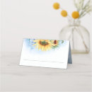 Search for sunflower place cards Country