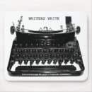 Search for typewriter mousepads Writers