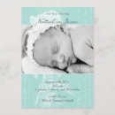 Search for vintage birth announcement cards Elegant