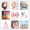 Search for 30th birthday stickers Girly