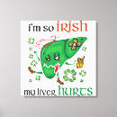 Search for st paddys day canvas prints Irish