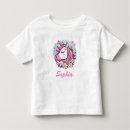 Search for unicorn toddler tshirts Flowers