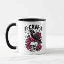 Recherche de crâne gothique tasses Crâne et roses