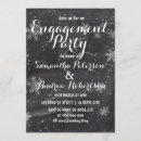 Search for christmas engagement party invitations Winter wonderland