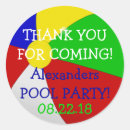 Search for beach balls stickers Pool party