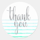 Search for turquoise thank you stickers Chic