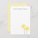 Recherche de jonquille vœux cartes Jaune