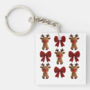 Search for reindeer keychains Cute