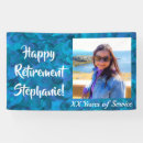 Search for retirement party banners Retiree