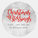 Search for blessing stickers Christmas blessings