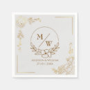 Search for engraved napkins Flower