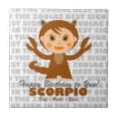 Recherche de zodiaque carreaux Scorpio