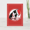 Search for tuxedo cat christmas cards Black and white cat
