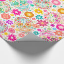 Recherche de calavera papier cadeau Coloré