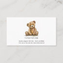 Search for bear business cards Whimsical