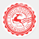 Search for from the north pole stickers Reindeer