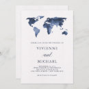 Search for watercolor map wedding invitations Travel