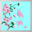 Search for cherry blossoms and butterflies posters Flowers