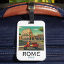 Recherche de rome bagages étiquettes Illustration