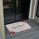 Search for open house doormats Real estate agent