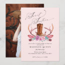 Recherche de cowgirl 16ans anniversaire invitations Doux 16