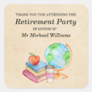 Search for teacher retirement stickers Celebration