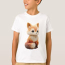 Search for cute fox kids tshirts Forest animal